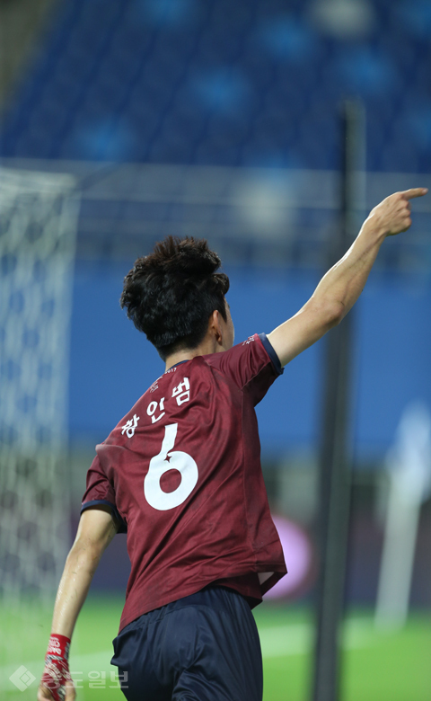 ▲ 골골골 황인범의 골입니다. 