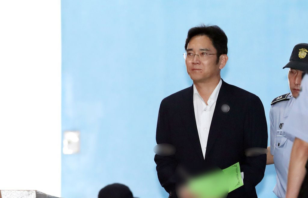 ▲징역 12년 구형받은 이재용
<br />출처=연합 ▲징역 12년 구형받은 이재용
<br />출처=연합