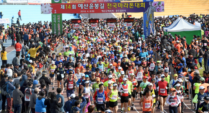 20180408-예산 벚꽃 마라톤대회