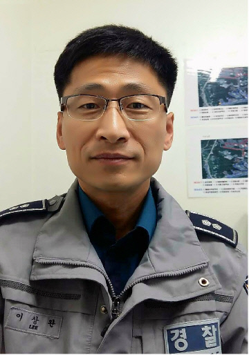 효자지구대장(경감 이상완.)
