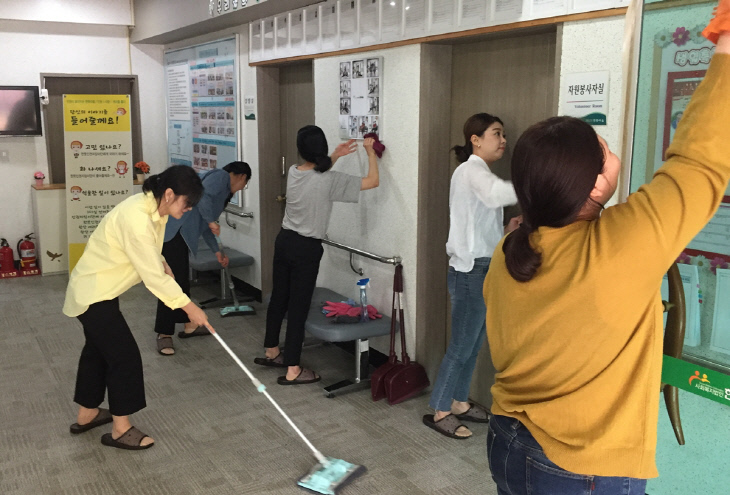 (180427)을지대학교병원 간호부, 사랑의 봉사활동