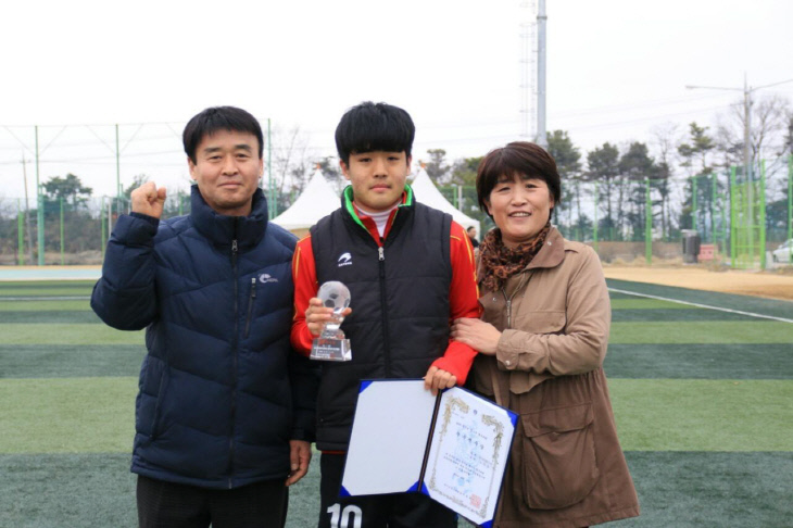천안 다문화가정 출신 축구 꿈나무 노대성 군 화재