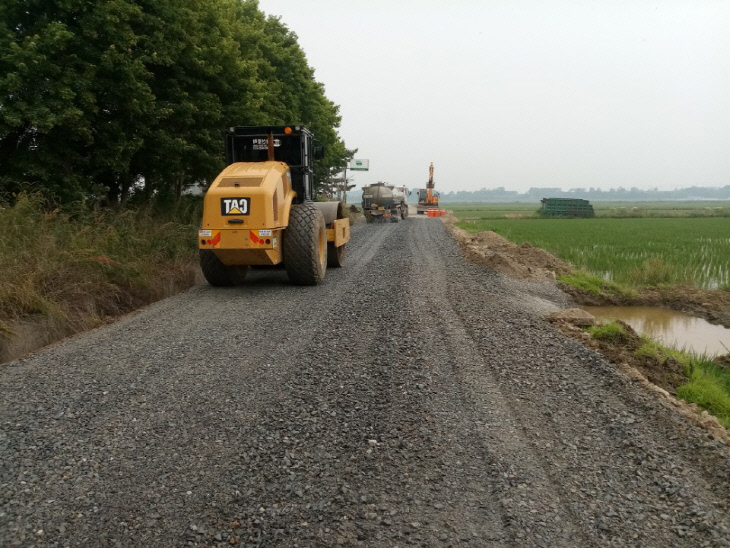 (서산)0720 경작로 포장공사중