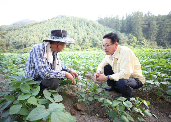 가뭄피해농가방문1