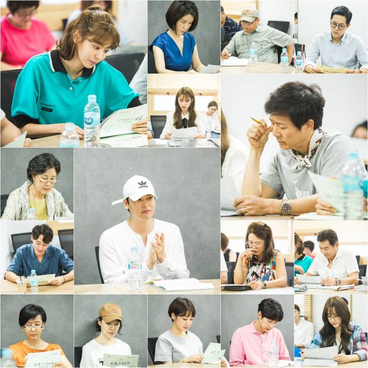 하나뿐인 내편 대본리딩 현장공개_[사진제공=DK E&M]