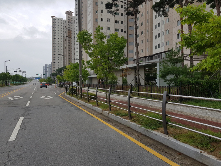 22일(효성아파트 앞 안전휀스)