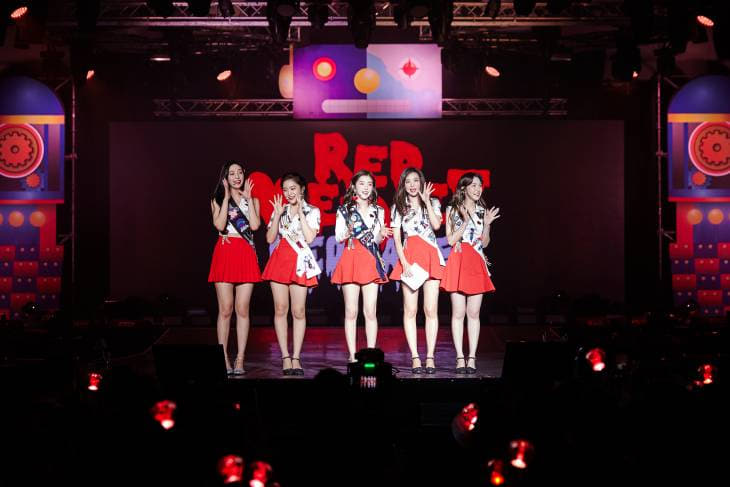 레드벨벳 REDMARE 대만 콘서트 이미지 1