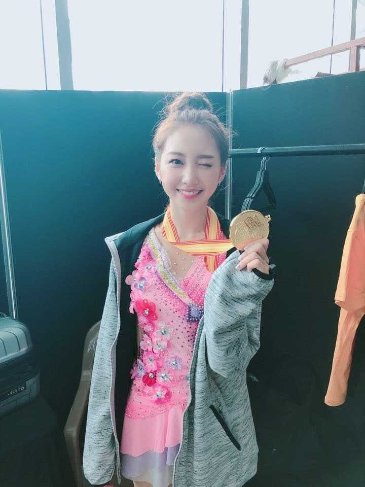 (0926) 엘리스 유경 _아육대_ 리듬체조 우승 인증샷1