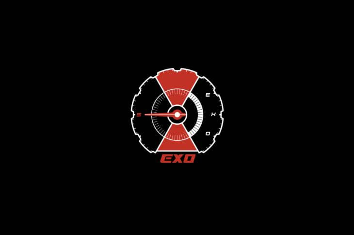 엑소 정규 5집 DONT MESS UP MY TEMPO 로고 이미지