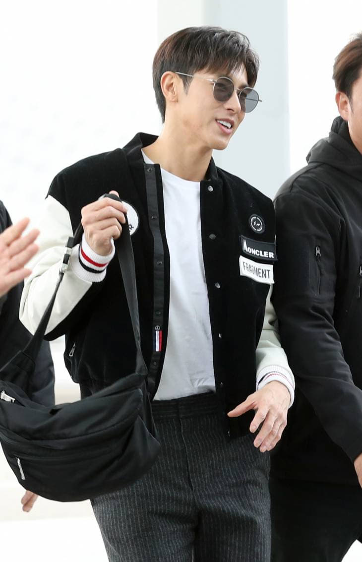 유노윤호 공항패션, 한층 업그레이드 된 패션센스 ‘촌티 無’ (1)