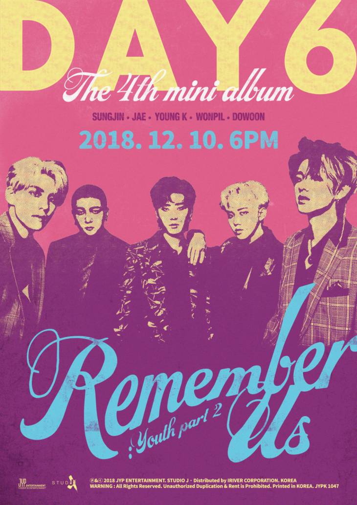 DAY6_Remember Us Youth Part 2 Art Poster