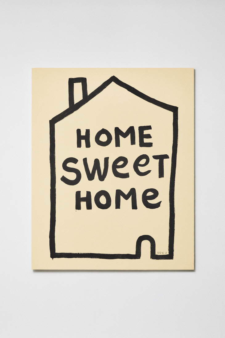 NOVO,Home sweet home, 2018, 캔버스에 유화