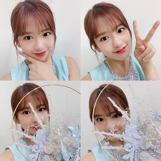 (1210) 아이즈원 안유진 _복면가왕_ 대기실 인증샷