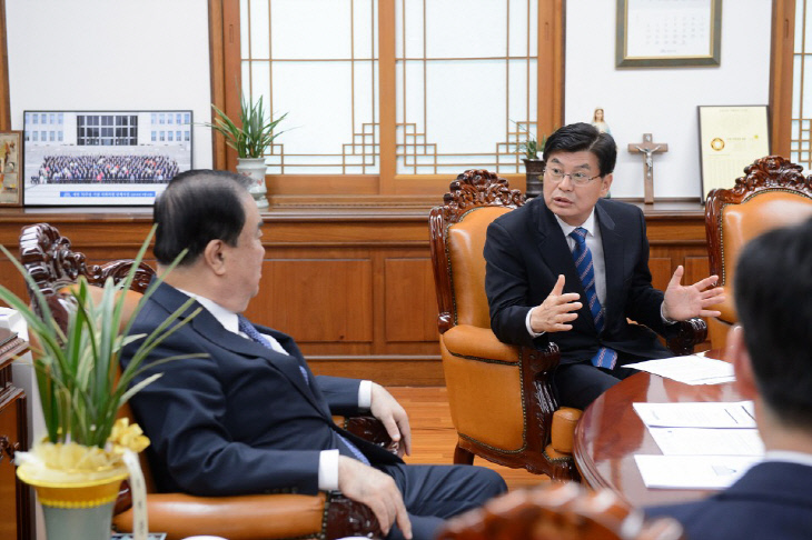 세종시장 국회의장 방문(1)