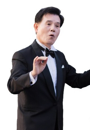 올해 계룡시 군문화축제 시 지휘 모습