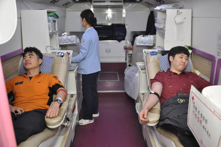 대덕소방서 소방공무원 등 사랑의 헌혈활동 (1)