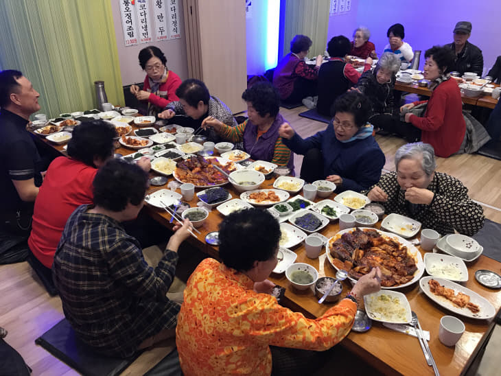 불당동(행복키움지원단 어르신 행복밥상)