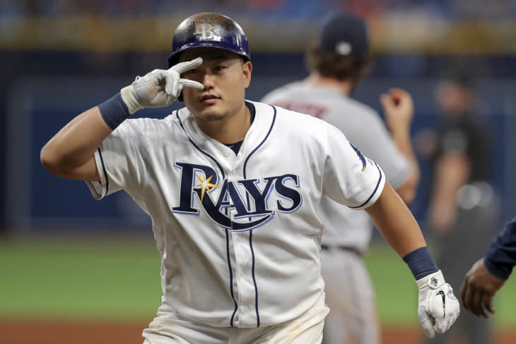 Astros Rays Baseball <YONHAP NO-2358> (AP)