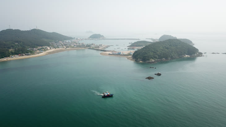 조사지역주변전경태안마도해역수중시굴조사180607 (1)