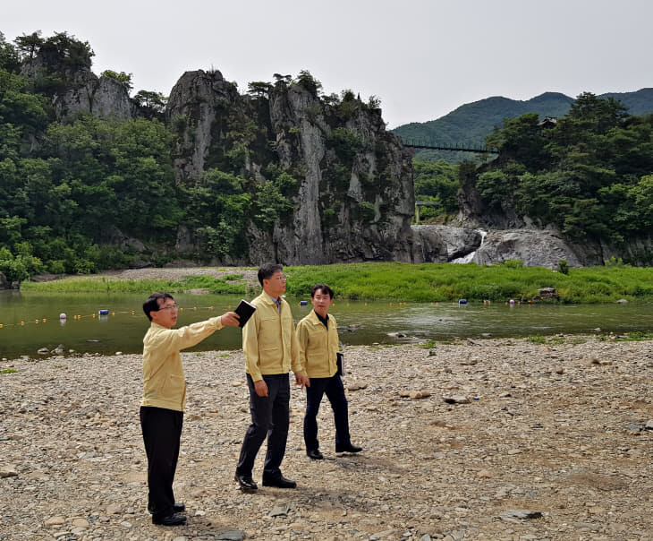 190722 충주부시장 태풍다나스 대비 긴급현장점검1