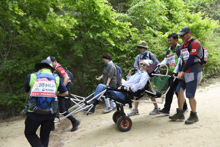 사진1. 최우수상(한국트레킹연맹)