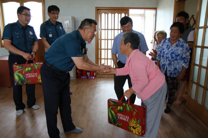 예산경찰서, 추석절 맞이