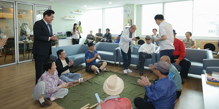 오전주민돌봄하우스 추석명절 음식나눔행사1