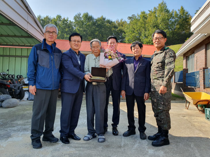 22일(홍동면 병역명문가의 집 문패달아주기 2)
