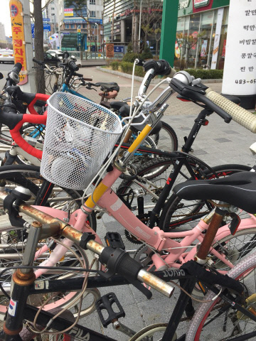 방치자전거