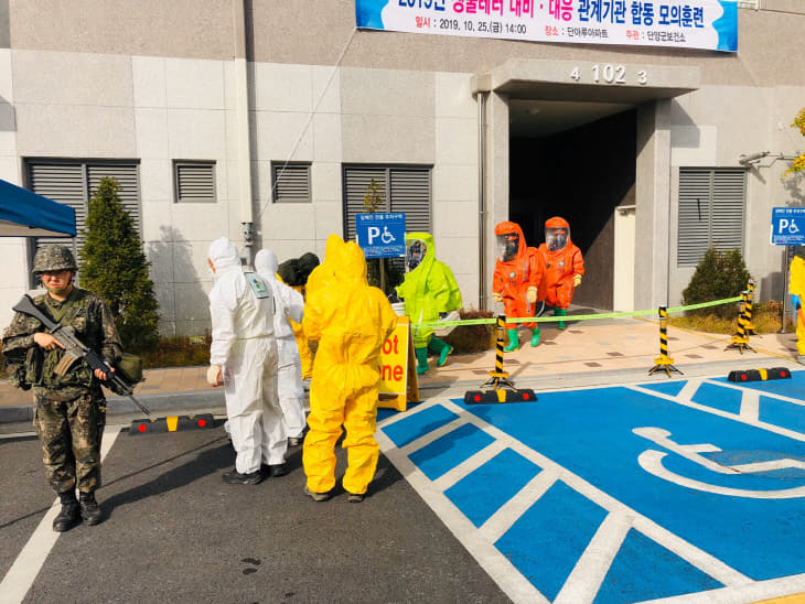 보도2)생물테러 훈련사진 2