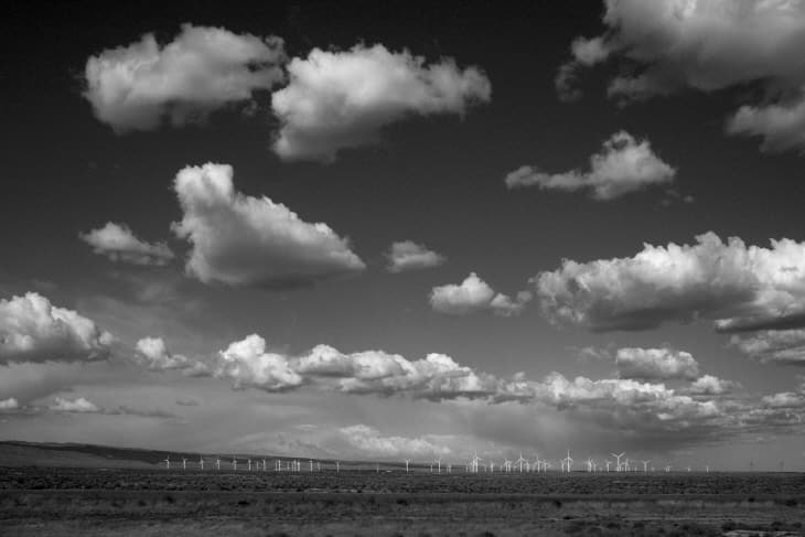 Wind power plant & Sky_IDAHO- 2014  한승희 작