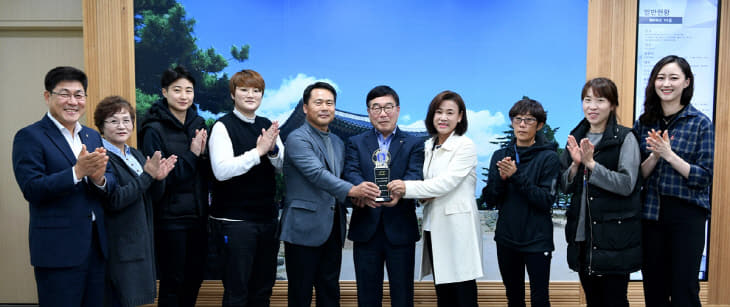 광주시 오포읍 여성축구회, 전국여성축구대회 우승