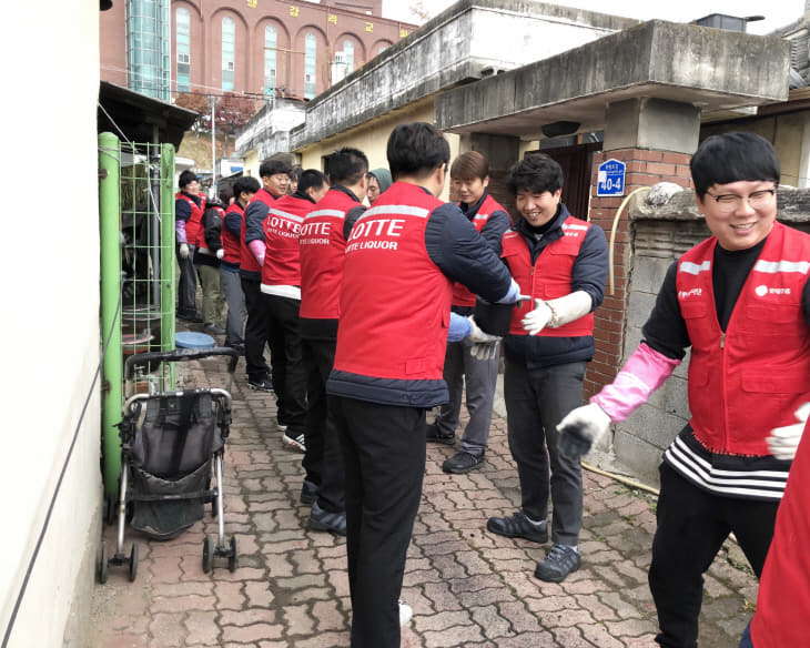 191118 롯데주류 연탄나눔1