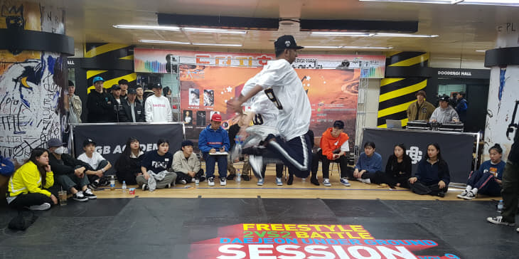 (사진2) 대전도시철도 전국 댄스 페스티벌(배틀)