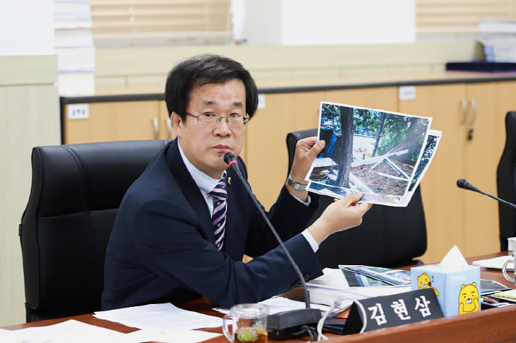 김현삼의원, 선감학원 불법 적재물 방치 등 시설물 관리 미흡