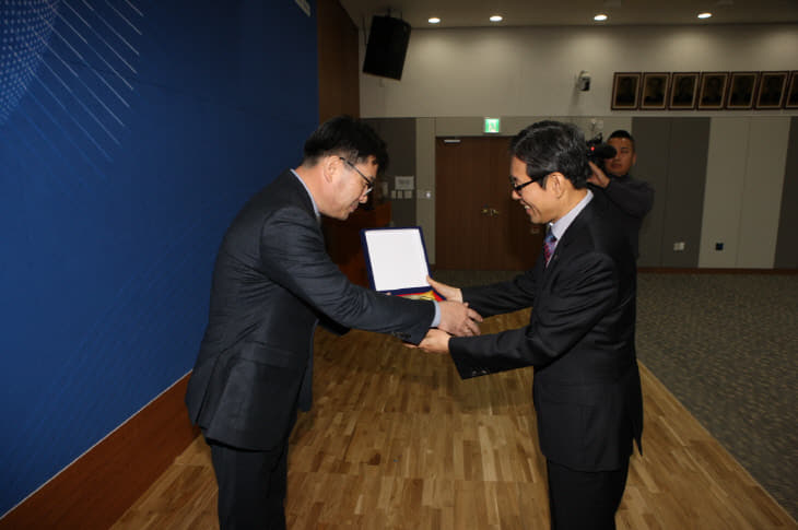 에너지효율대상 우수기관 표창을 수상