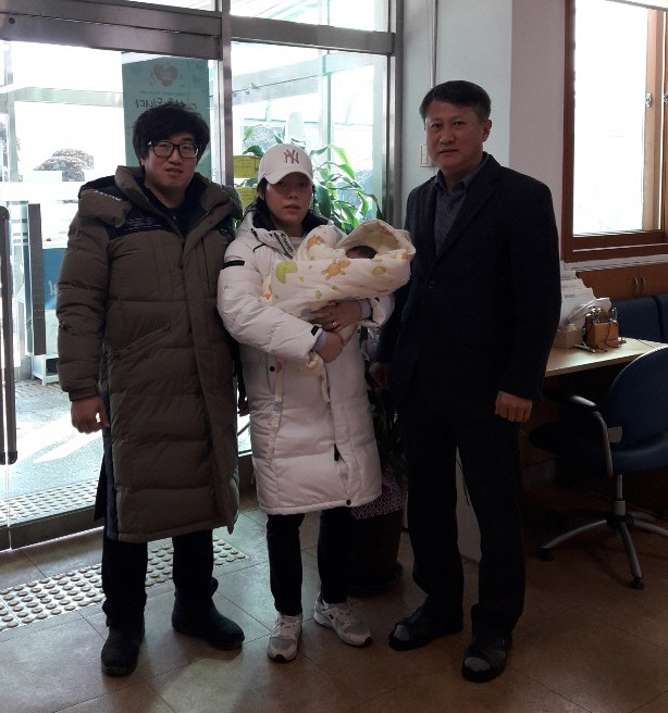 청양군 운곡면 광암리 여섯째 아이 출생신고 화제