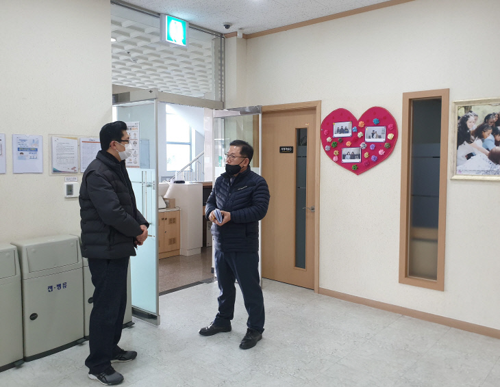 직산읍(종교시설 방문 코로나19확산방지 협조요청모습)