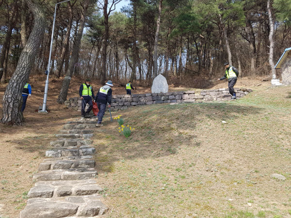 성송면 자율방범대 문화유산 지킴이 활동