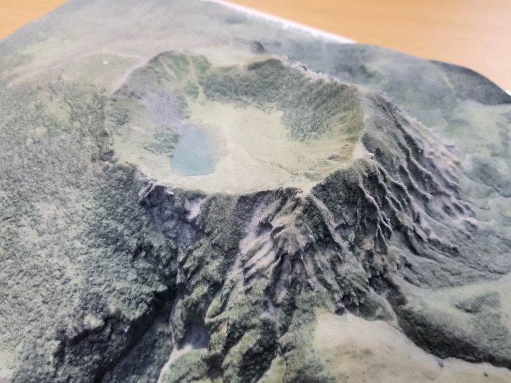 한라산백록담_3D프린팅