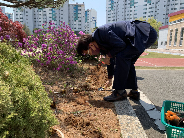 서산여자중학교, 단장중인 학교-2