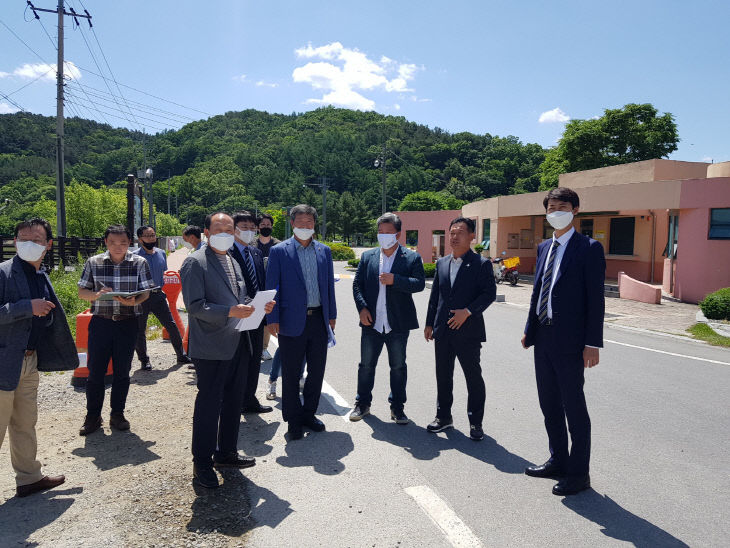 2020.06.01 행정사무감사 산업건설위원회 현장방문 007