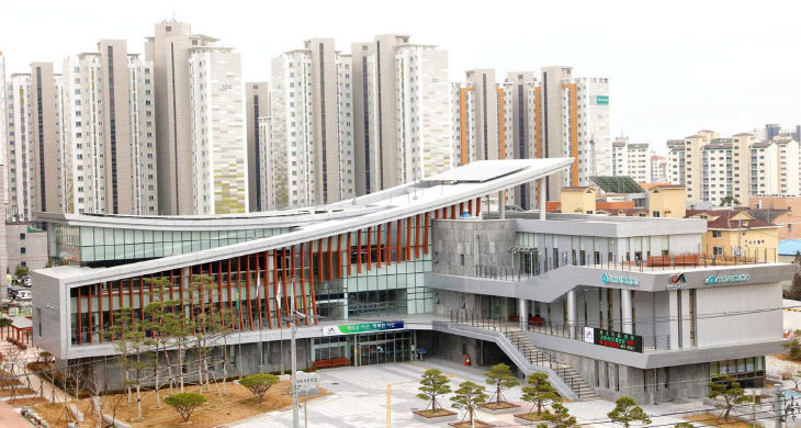 서산시 보건소 청사 전경