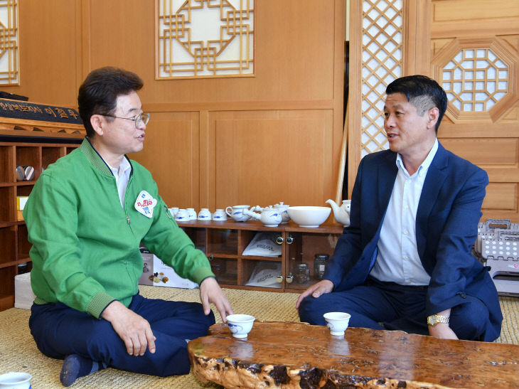 지사 인터뷰-중도일보