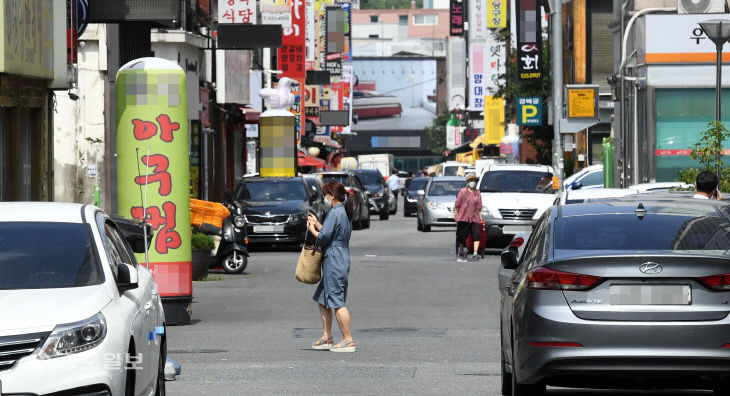 20200709-확진자 급증에 한가해진 도심