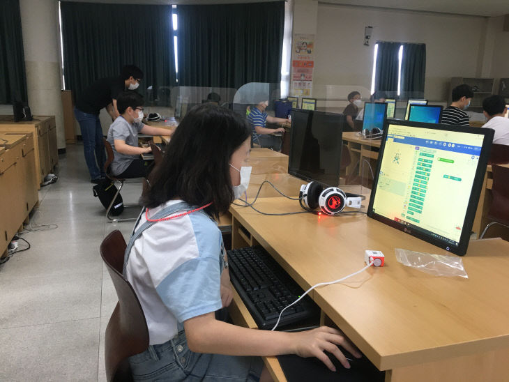 금산동초 코딩 사진