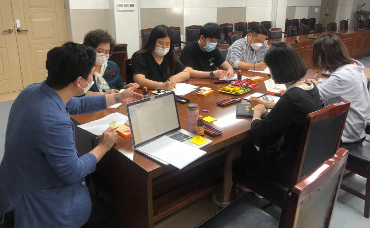 보도1)군민디자인단 운영 사진1
