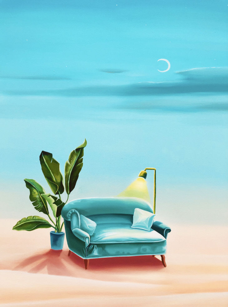 우연한 일상  91.0x72.7cm oil on canvas 2020