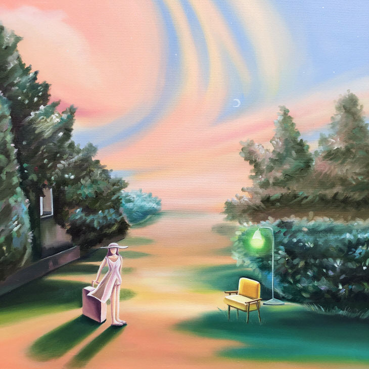 잠시 쉬어가도 괜찮아 53X53cm oil on canvas 2020  (1)