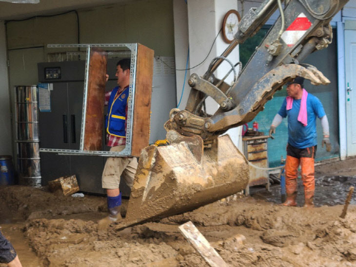 07-9 음성군 자원봉사센터 침수주택 복구사진(삼성면 대야리)